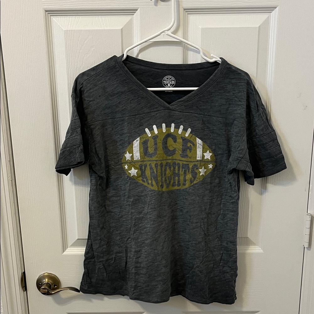 Rivalry Threads Dark Gray UCF Football Tee